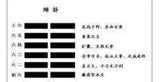 六爻八卦中坤卦取象