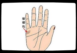 ​手相婚姻线看婚姻次数
