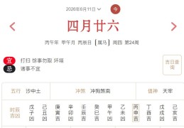 2026年6月11日每日五行穿衣指数解读搭配