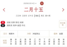2025年3月14日每日五行穿衣指数解读搭配