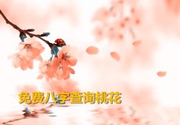 免费八字查询桃花
