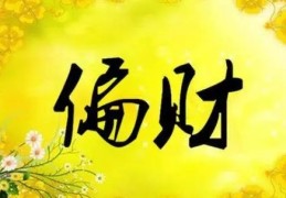八字格局杂气偏财格女