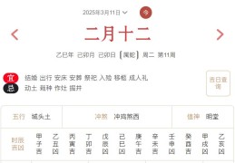 2025年3月11日每日五行穿衣指数解读搭配