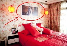 家里哪里挂婚纱照风水比较好