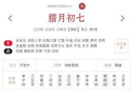 2026年1月25日每日五行穿衣指数解读搭配