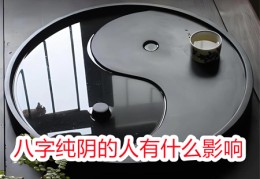 八字纯阴的人有什么影响