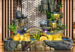 客厅假山摆放的风水禁忌