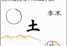 八字基础知识：五行、土