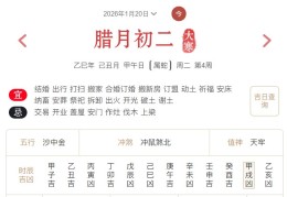 2026年1月20日每日五行穿衣指数解读搭配