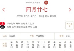 2025年5月24日每日五行穿衣指数解读搭配