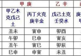 八字相冲相刑相害