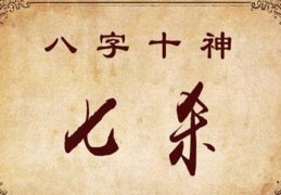八字七杀取象解读