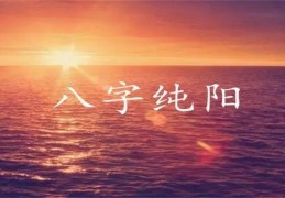 八字纯阳是天命之人吗（八字纯阳是天命之人吗）