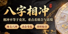 八字相冲会怎么样，什么样的八字相冲反而好