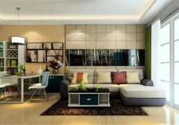 住宅客厅组合柜摆放风水