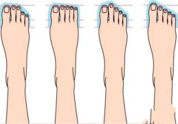 脚趾长短看命运好坏