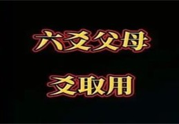 六爻父母爻代表什么含义