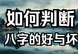如何判断八字的好坏
