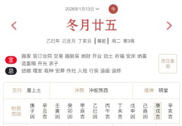 2026年1月13日每日五行穿衣指数解读搭配