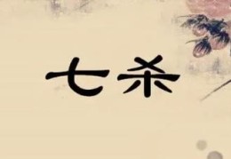 八字七杀多代表什么