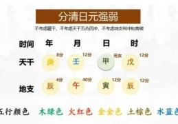 八字身弱身强怎样推断