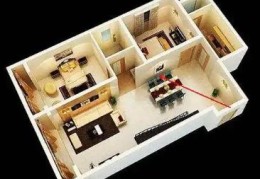 客厅最旺财布局