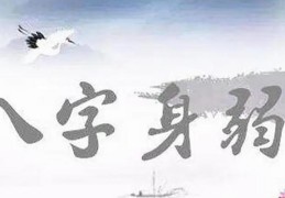 八字中的命弱是什么意思