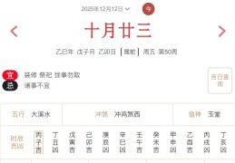 2025年12月12日每日五行穿衣指数解读搭配