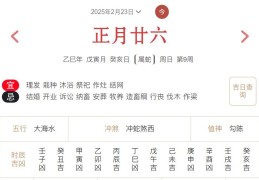 2025年2月23日每日五行穿衣指数解读搭配