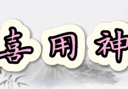 八字十神喜用
