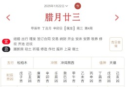 2025年1月22日每日五行穿衣指数解读搭配