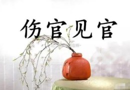 八字伤官见官怎么化解