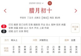 2025年1月9日每日五行穿衣指数解读搭配
