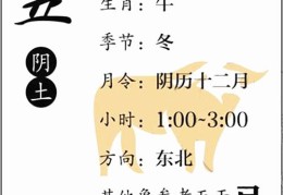 八字基础知识：十二地支、丑土