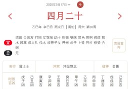 2025年5月17日每日五行穿衣指数解读搭配