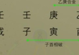 八字中乙庚合金的含义