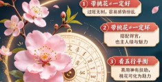 八字中带桃花有什么影响，八字带桃花什么时候属于好事