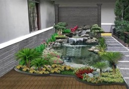 别墅庭院里养鱼风水