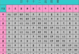 ​八字干支旺衰评判标准