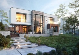 别墅庭院背阴风水好吗