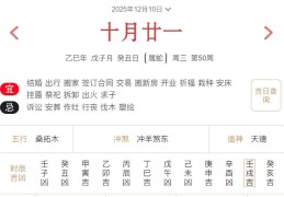 2025年12月14日每日五行穿衣指数解读搭配