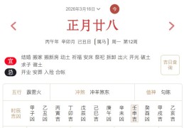2026年3月16日每日五行穿衣指数解读搭配